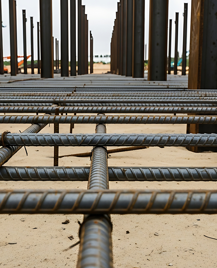 steel piers